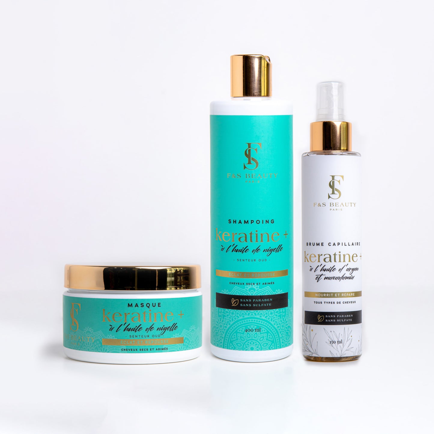 Coffret Gold Kératine+ à l'huile de Nigelle
