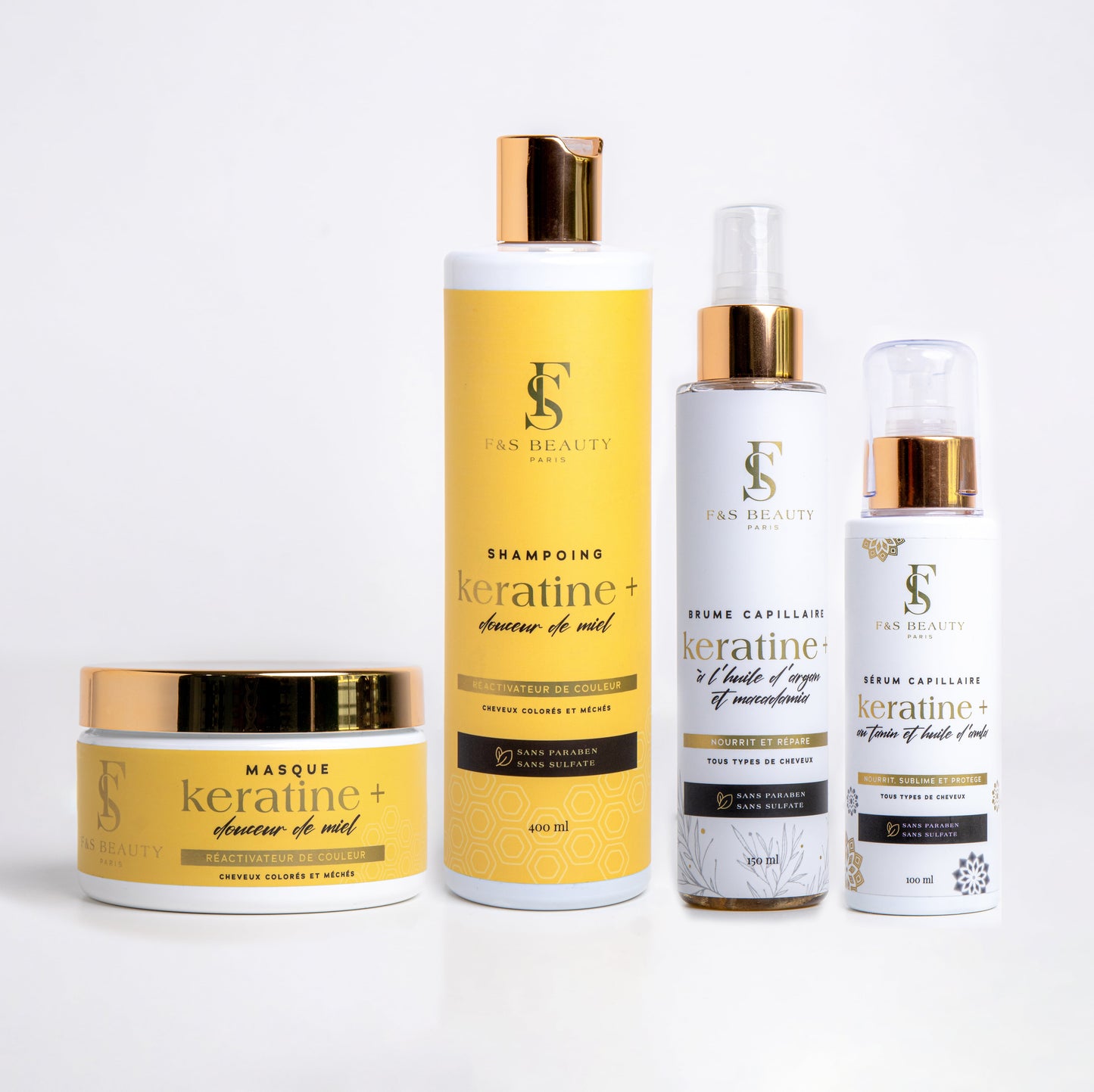 Coffret Platinum Kératine+ douceur de Miel