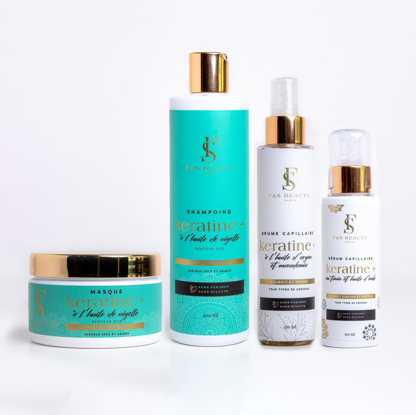 Coffret Platinum Kératine+ à l'huile de Nigelle