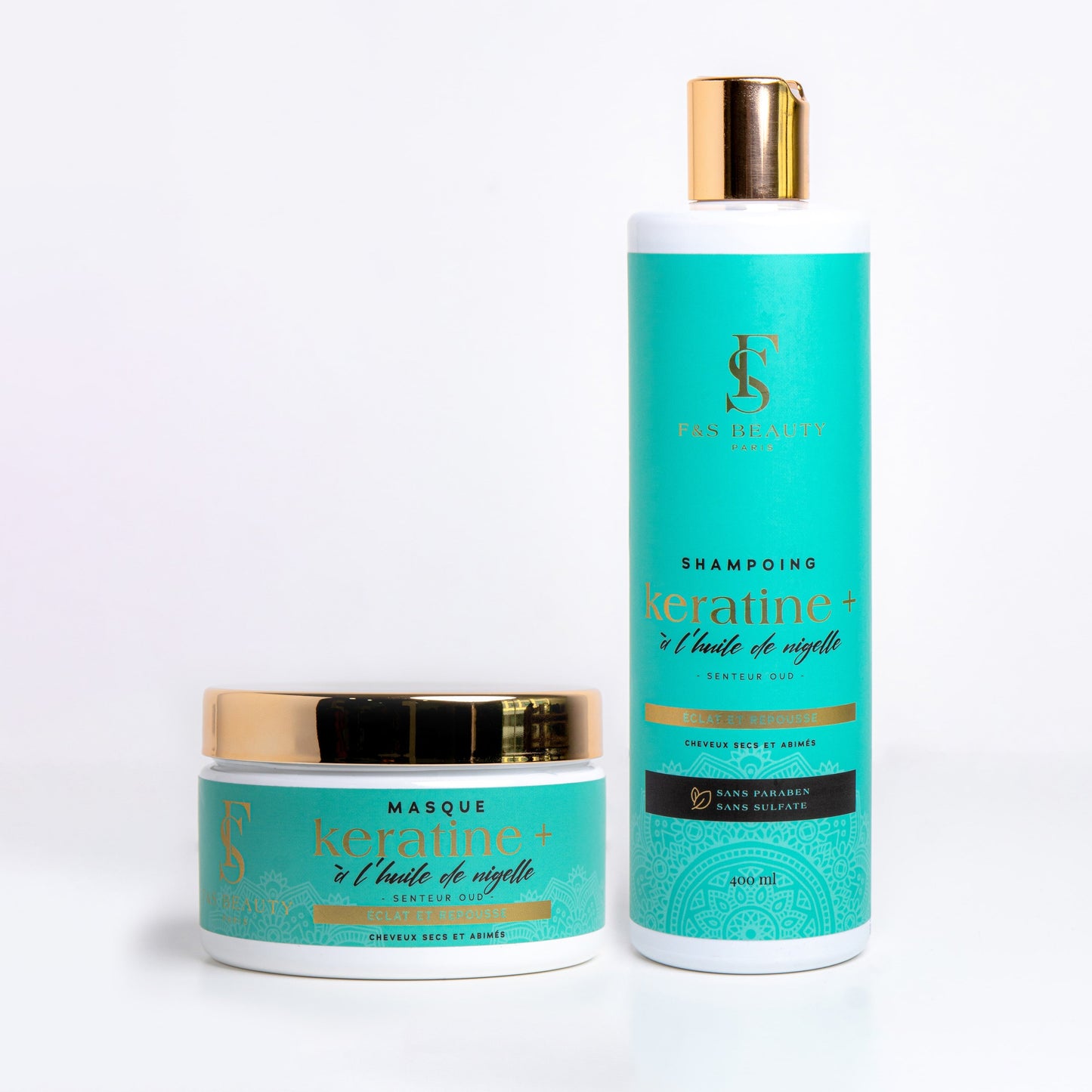 Coffret Duo Kératine+ à l'huile de Nigelle