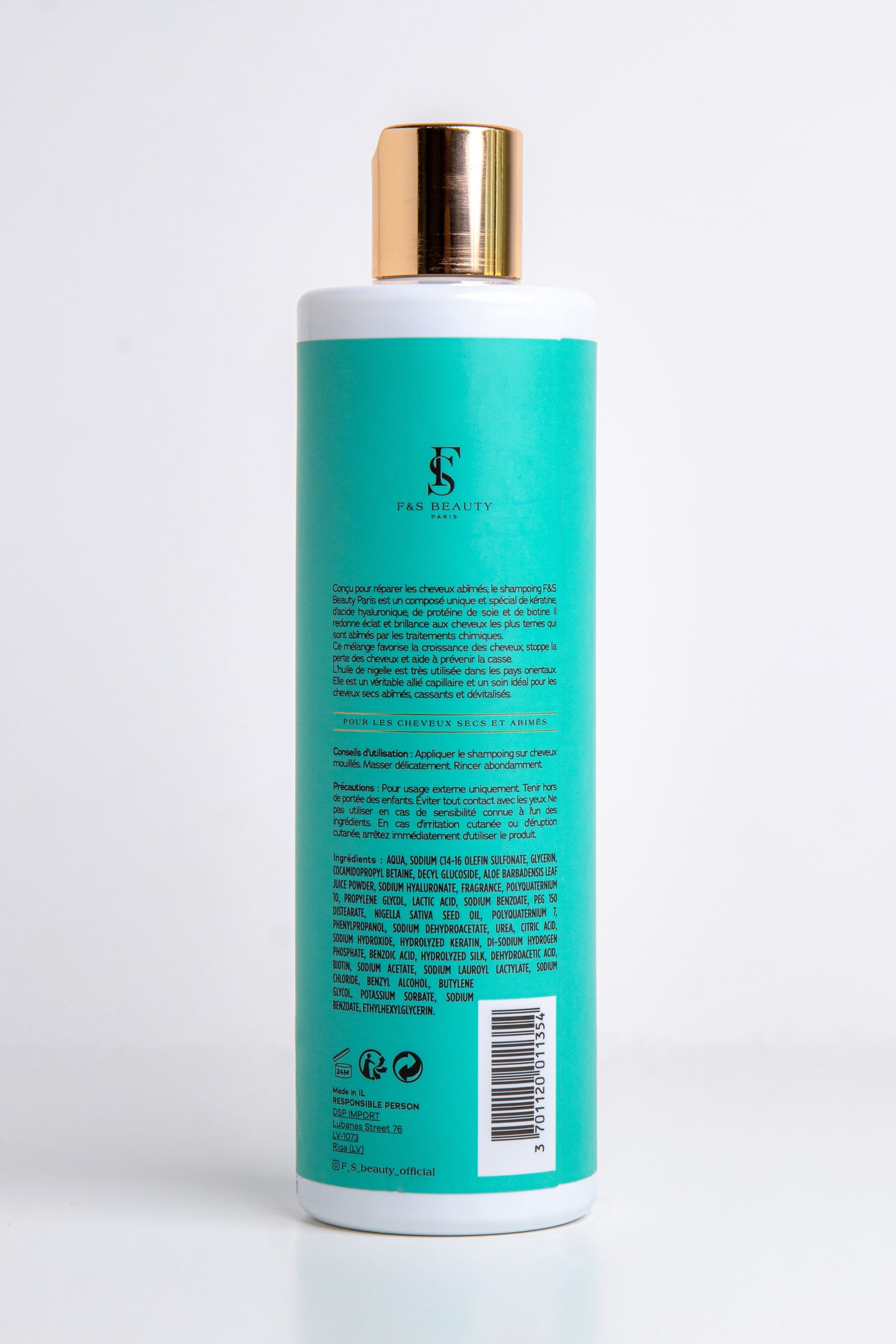Shampoing Kératine+ à l'huile de Nigelle